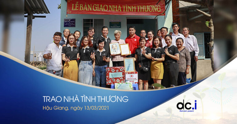 Houses full of the love of the DCI Vietnam community for the disadvantaged were built in all parts of the country