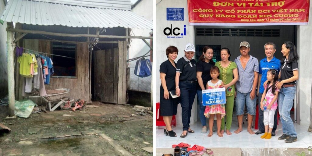 Nguyen Hoang Em's family, born in 1979, belongs to poor households with difficult circumstances and does not have land for cultivation. Extracted from DCI fund – Tax leader group