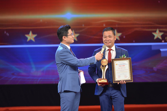 Ông Nguyễn Công Bình phát biểu tại chương trình được phát sóng trên Đài Phát thanh Truyền hình Hà Nội - H1 và kênh HTV1